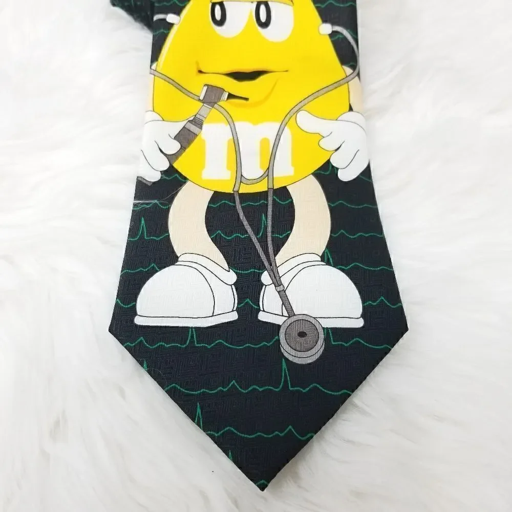 M&M's Dr. Big Mens Classic Necktie 4